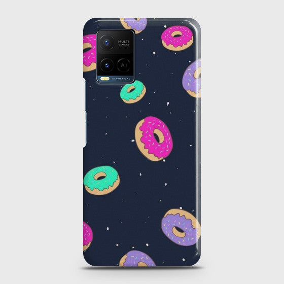 Vivo Y21s Colorful Donuts Case