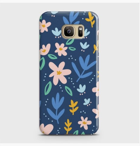 SAMSUNG GALAXY S7 Edge Colorful Flowers Case
