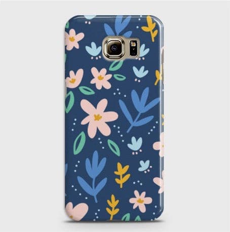 SAMSUNG GALAXY S6 Edge Colorful Flowers Case
