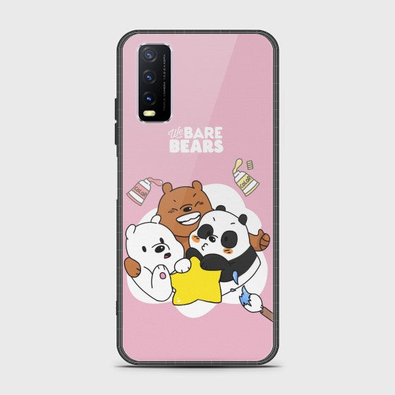 Vivo Y11s Cute Trendy Animated Character Glass Customized Case