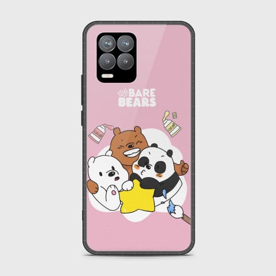 Realme 8 Cute Trendy Animated Character Glass Customized Case