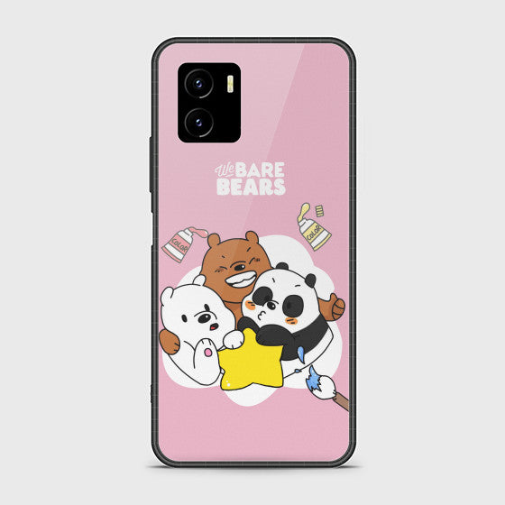 VIVO Y15a Cute Trendy Animated Character Glass Case