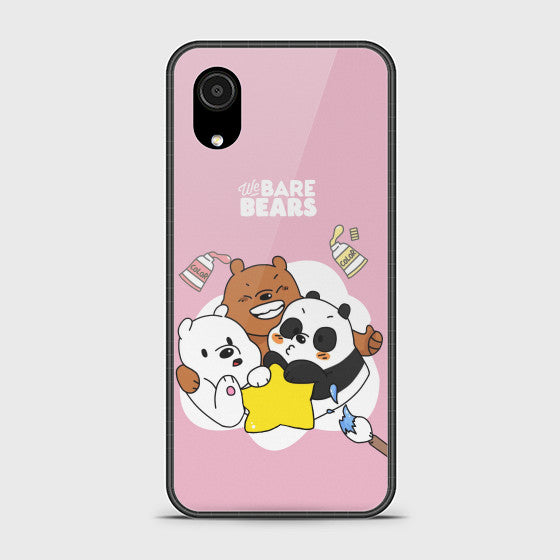 Samsung Galaxy A03 Core Cute Trendy Animated Character Glass Case