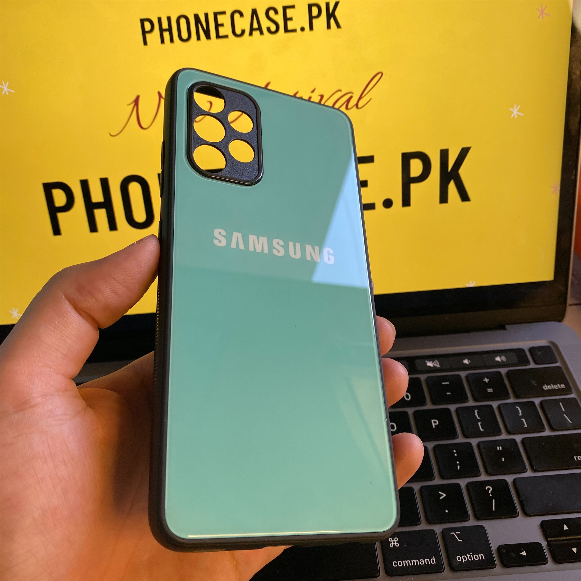 Galaxy A32 Samsung Logo Series Glass Case CS-21238