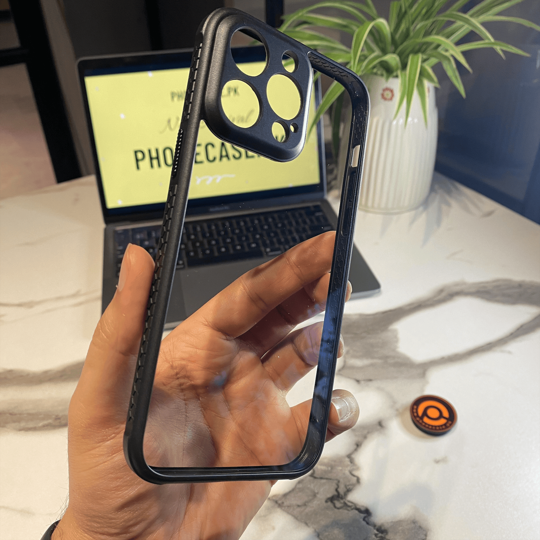 iPhone 12 Branded Gorilla Tyre Bumper Case – - Main Image