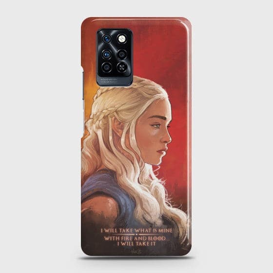 Infinix Note 10 Pro Danaerys Dragon Queen GOT Premium Printed  hard Case CS-26984 CS-29491