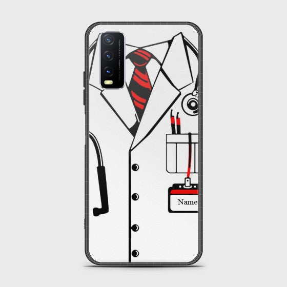 Vivo Y11s Doctor Costume Glass Customized Case