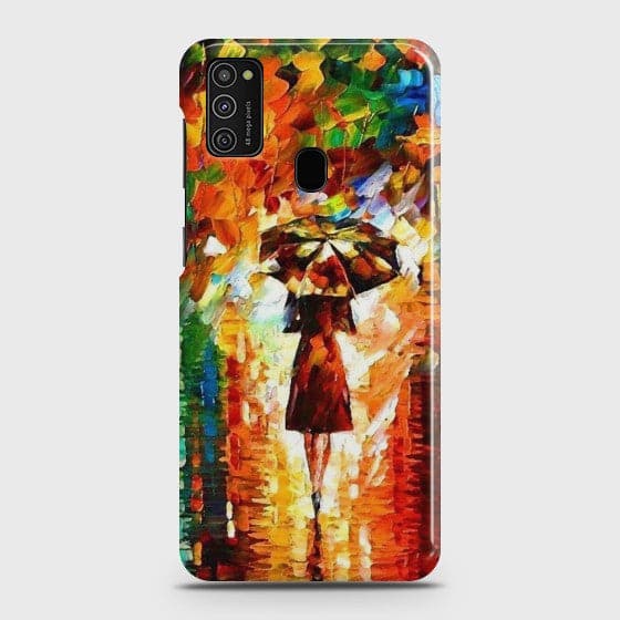 Samsung Galaxy M21 Girl with Umbrella Case