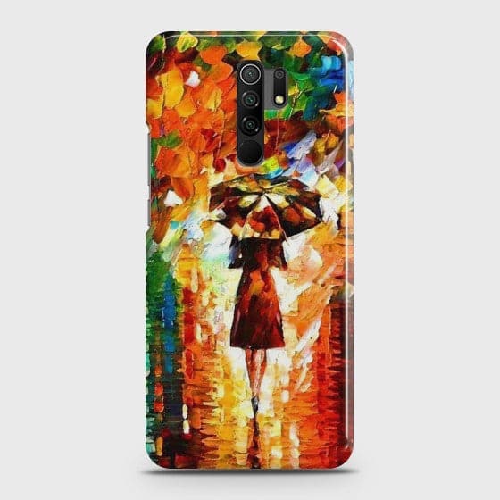 Xiaomi Redmi 9 Prime Girl with Umbrella Case