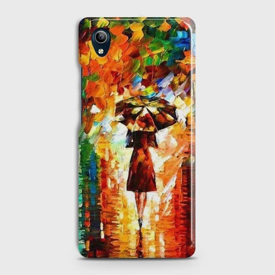 Vivo Y1s Girl with Umbrella Customized Case