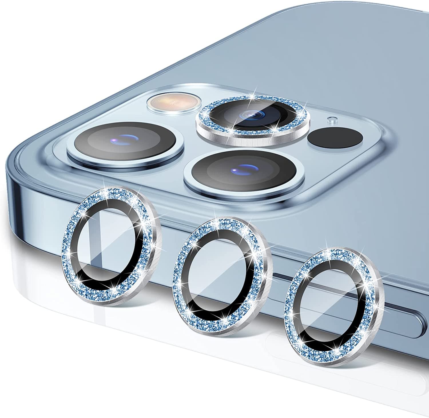 iPhone 13 Pro / 13 Pro Max Metal Camera Lens Protector Glass