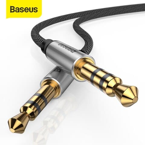 Baseus Aux Cable for earphone Headphone Car Aux 3.5mm jack Audio Cable