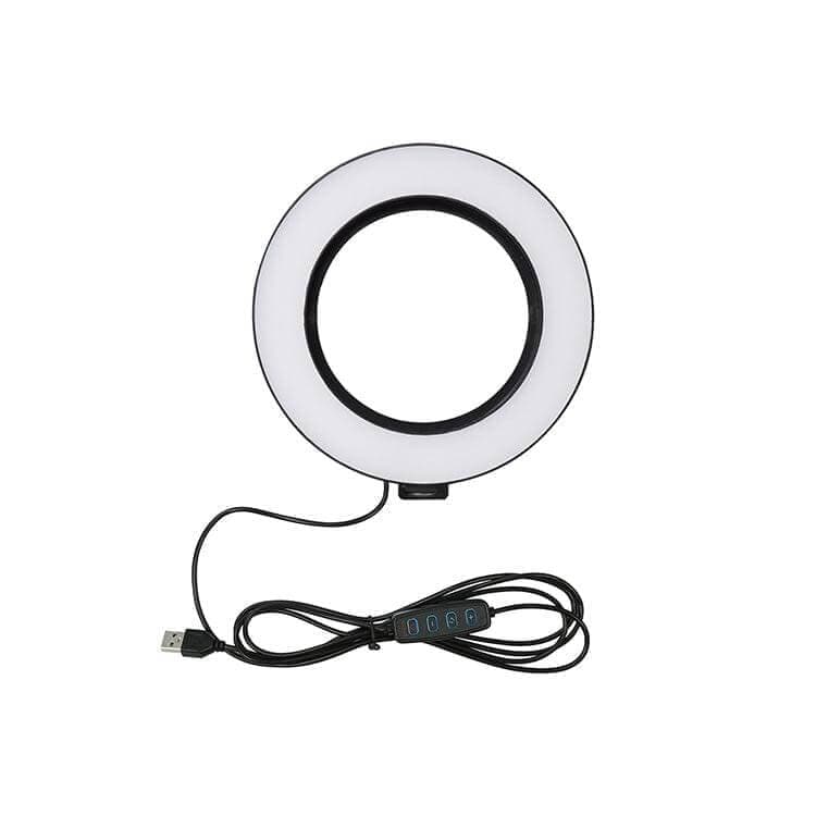16 CM PROFESSIONAL LED SELFIE RING LIGHT WITH MINI TRIPOD STAND