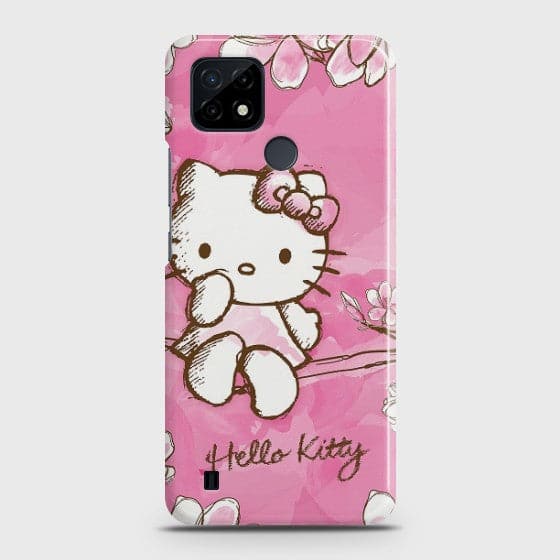 Realme C21 Hello Kitty Cherry Blossom Customized Case