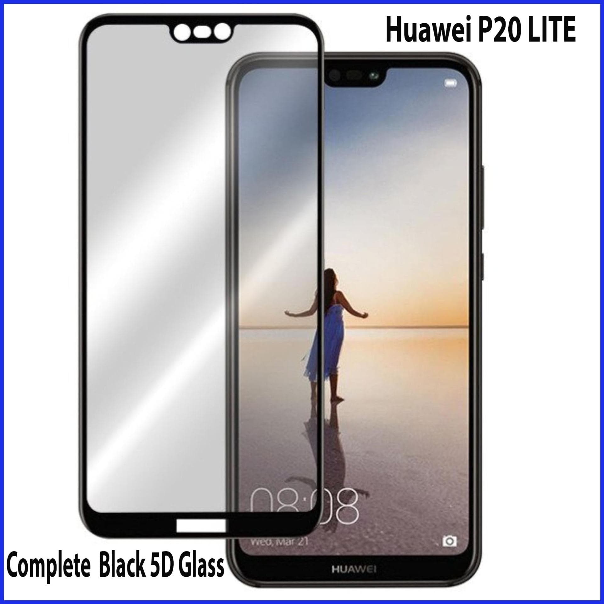 Huawei P20 Lite/Nova 3e Full Edges to Edge Gorilla Tempered Glass Protector
