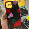 iPhone 12 Pro Max / Black Flower Design