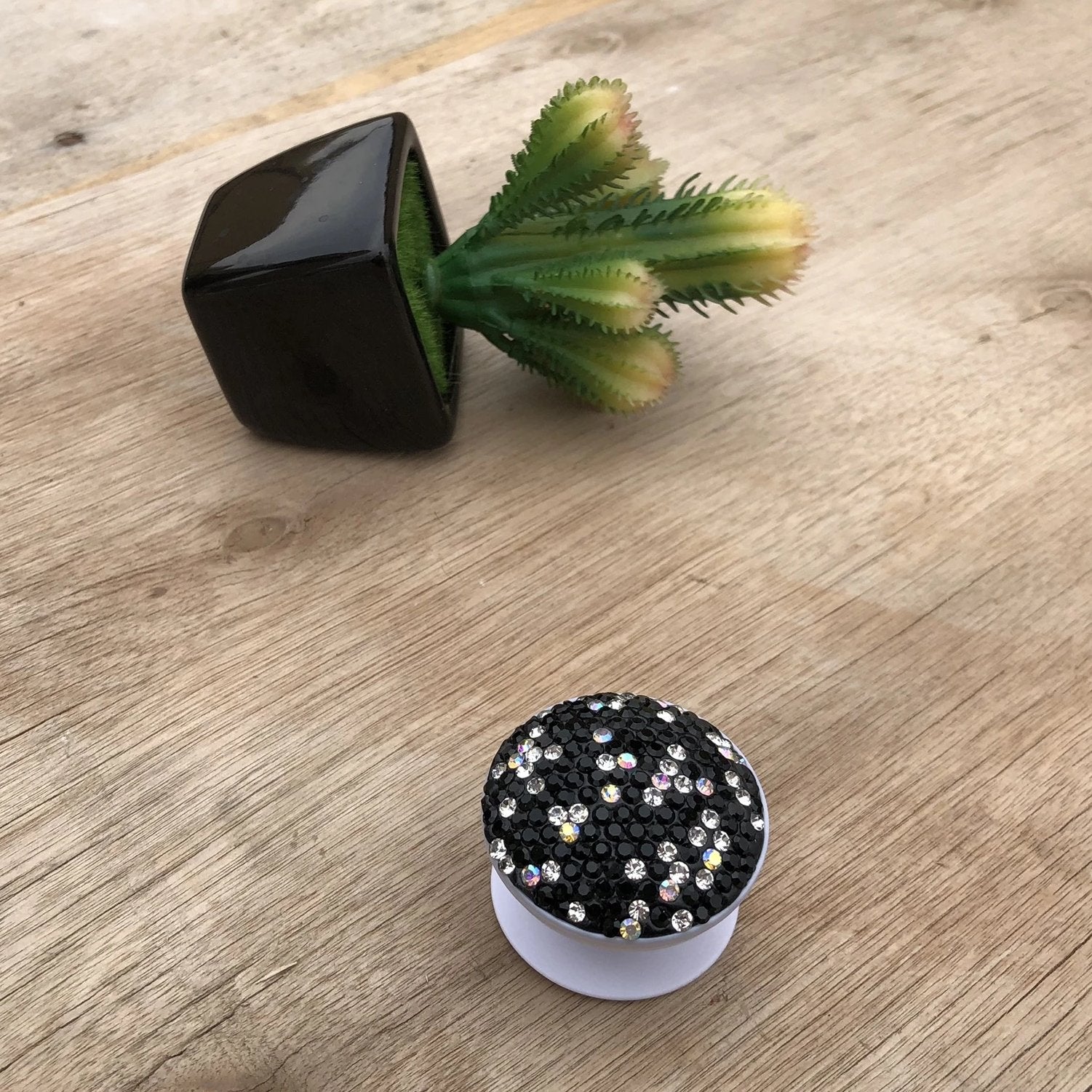 Premium Beads Black PopSocket PS-301
