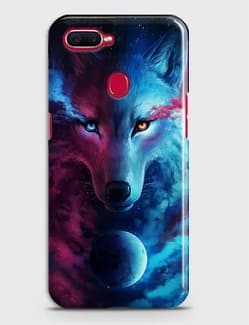 OPPO F9 Pro Infinity Wolf 3D Trendy Case