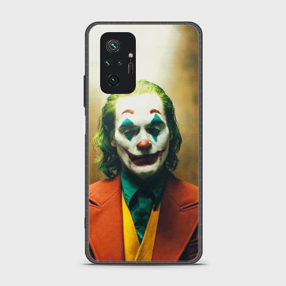 Xiaomi Redmi Note 10 Pro Joaquin Phoenix Joker Glass Customized Case