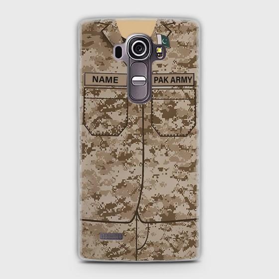 LG G4 Army Costume With Custom Name Case