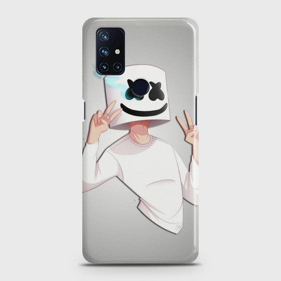 OnePlus Nord N10 Marshmello Face Customized Case