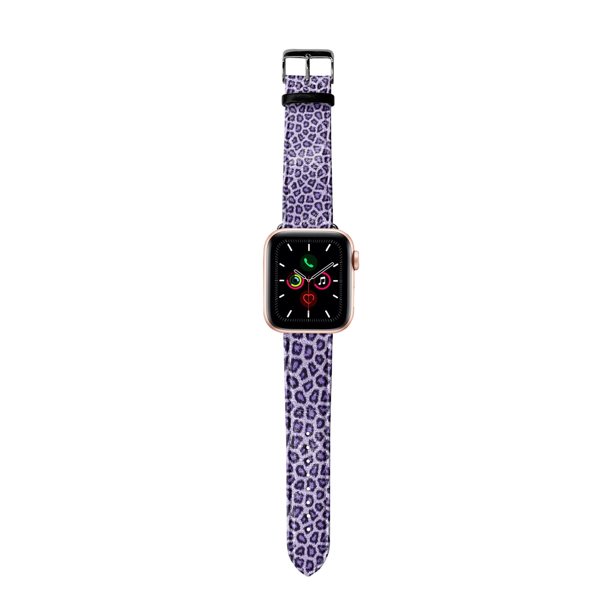 Apple Watch Premium Leather Strap Cheetah Series Design 03