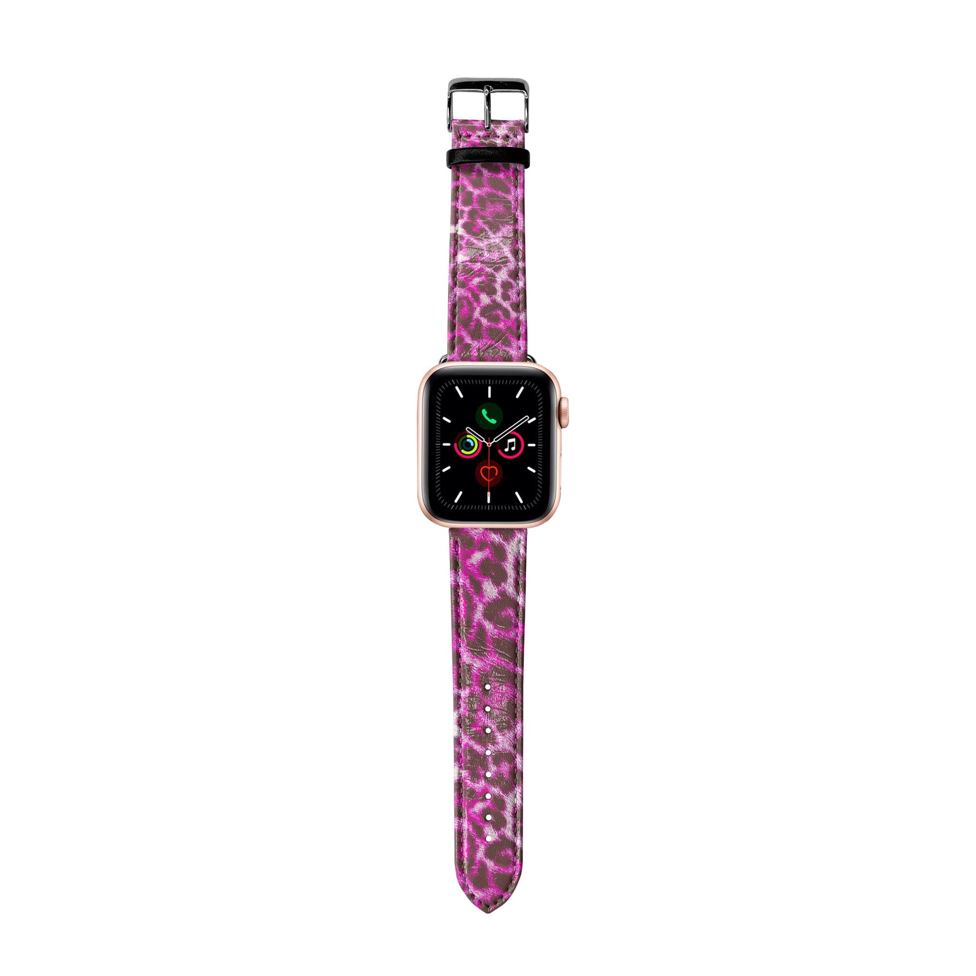 Apple Watch Premium Leather Strap Cheetah Series Design 05