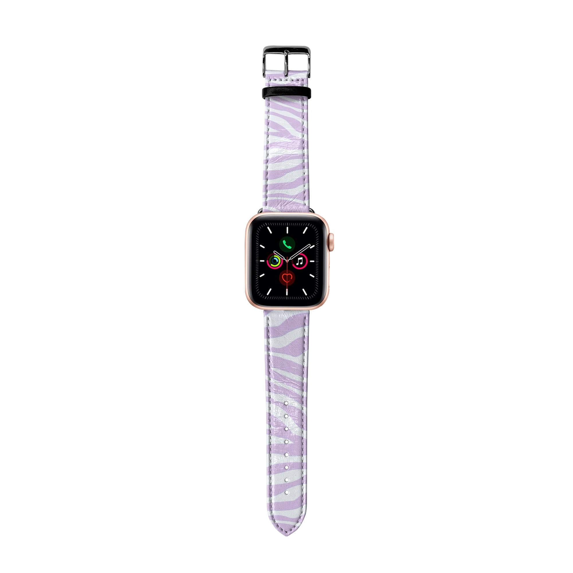 Apple Watch Premium Leather Strap Zebra Series Design 05