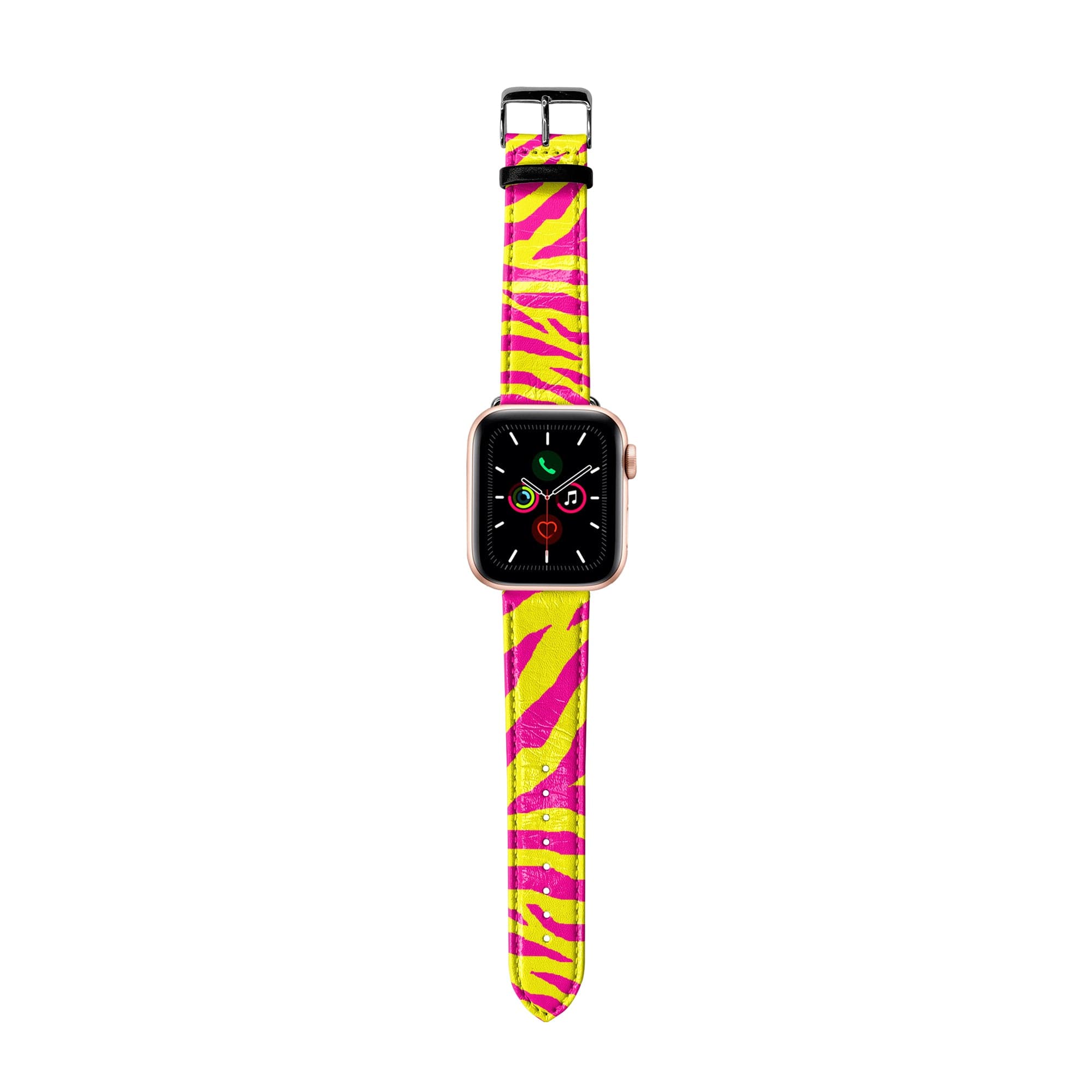 Apple Watch Premium Leather Strap Zebra Series Design 03