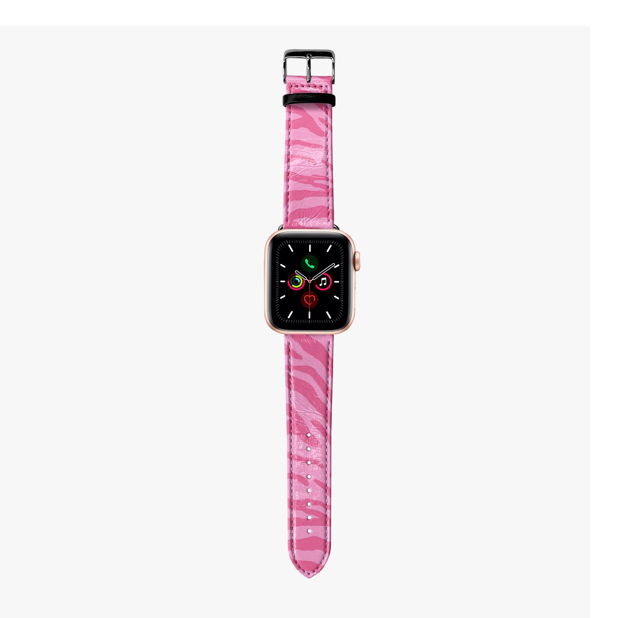 Apple Watch Premium Leather Strap Zebra Series Design 04