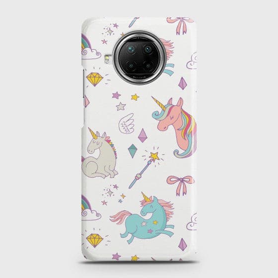 Xiaomi Mi 10i 5G Neon Rainbow Unicorn Case