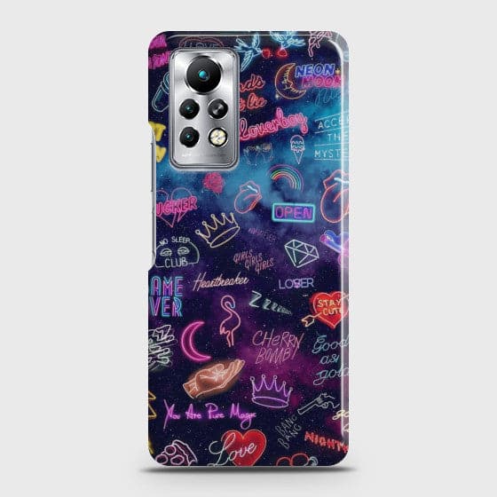 Infinix Note 11 Pro Neon Galaxy Premium Printed  hard Case CS-26986  CS-28083