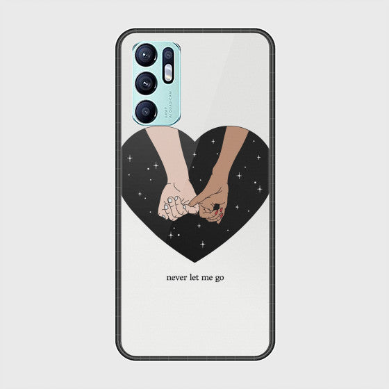 Oppo Reno 6 Never Let Me Go Customized Glass Case CS-13888