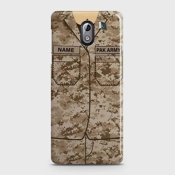 Nokia 3.1 Army Costume With Custom Name Case