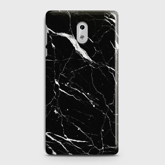Nokia 3 Trendy Black Marble Case