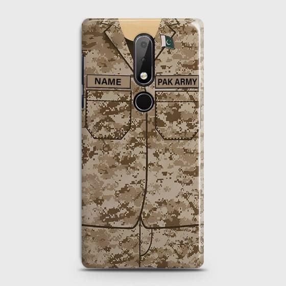 Nokia 7.1 Army Costume With Custom Name Case