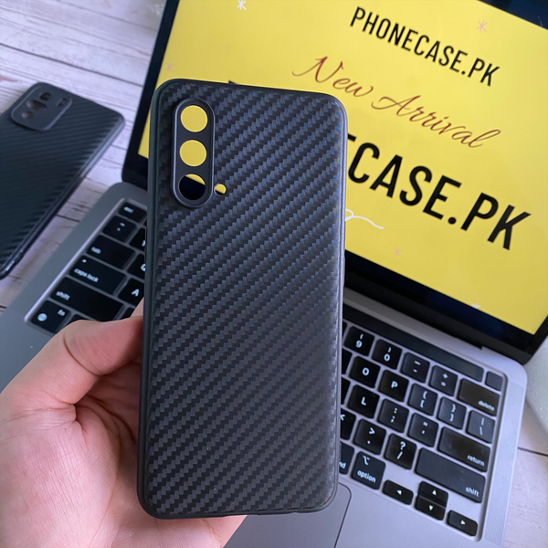 OnePlus Nord CE 5G Carbon Fiber Texture Shockproof case with camera Protection