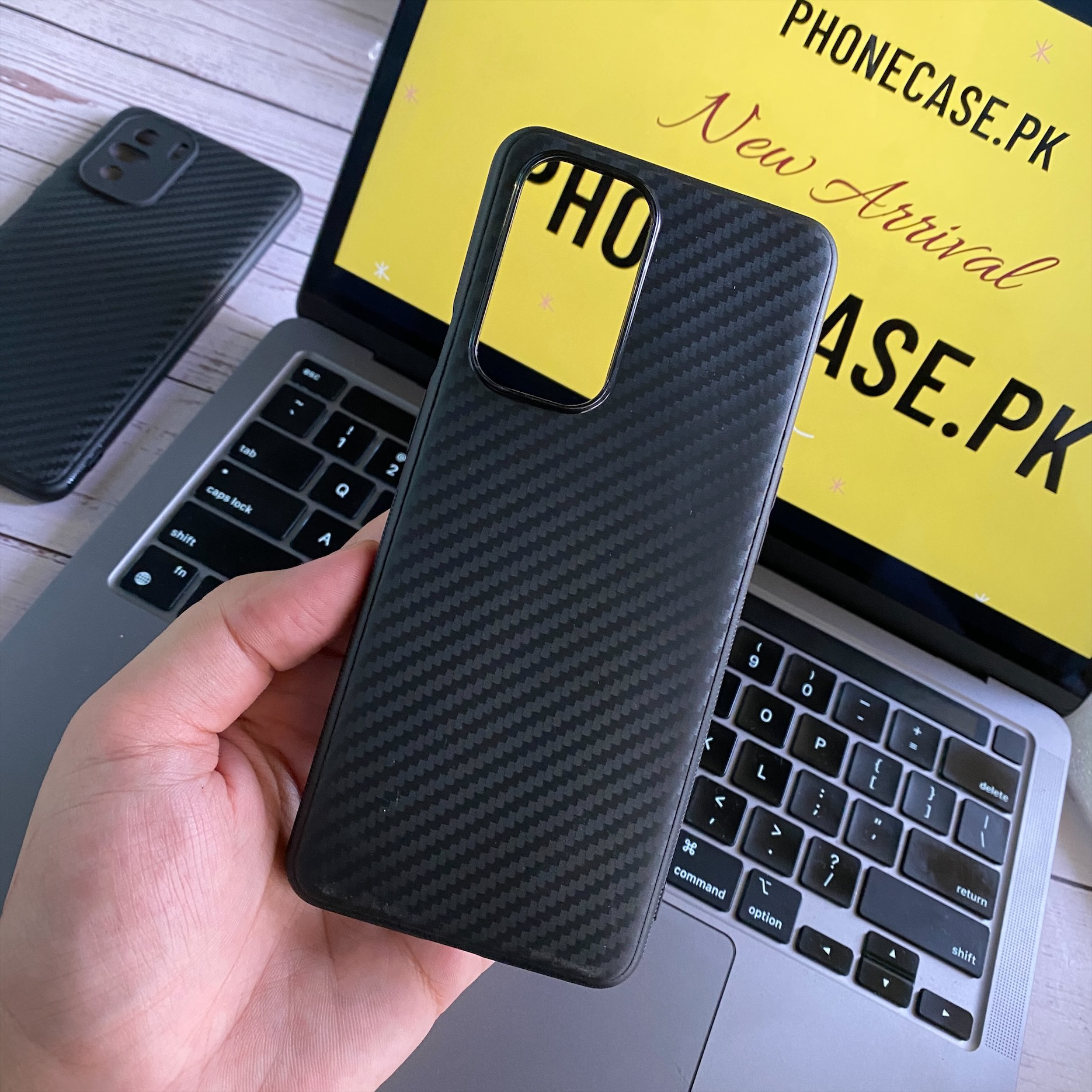 OnePlus 9 Pro Carbon Fiber Texture Shockproof case with camera Protection