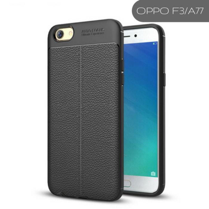 Oppo CARBON LEATHER PROTECTIVE TPU CASE 