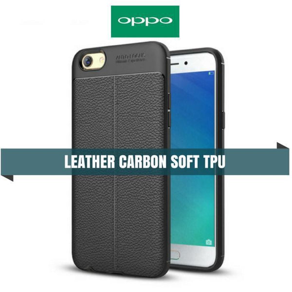 Oppo CARBON LEATHER PROTECTIVE TPU CASE 