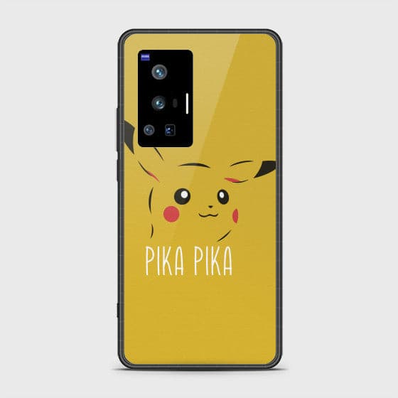 Vivo X70 Pro Pikachu Glass Customized Case