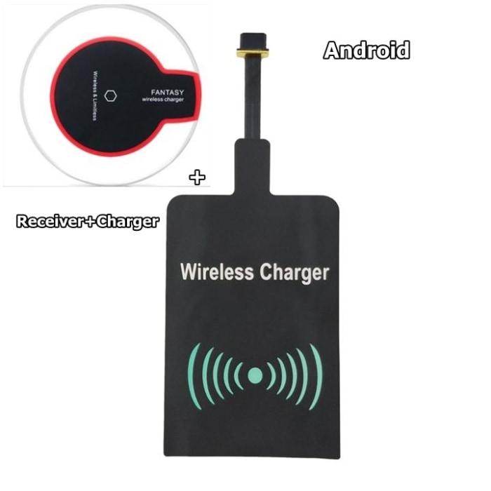 QI Wireless Charger for iPhone Android & C-Type 