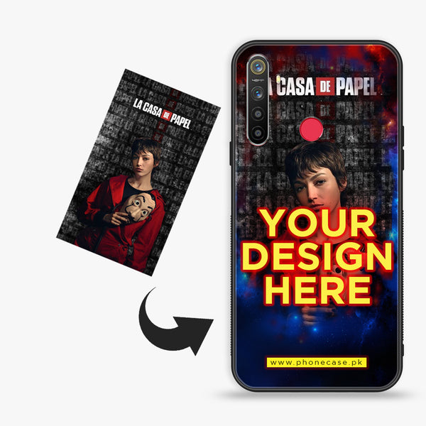 Realme 5s - Customize your own - Premium Metal Printed soft Bumper shock Proof Case