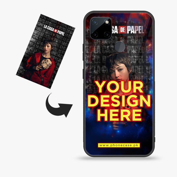 Realme C21Y - Customize your own - Premium Metal Printed soft Bumper shock Proof Case