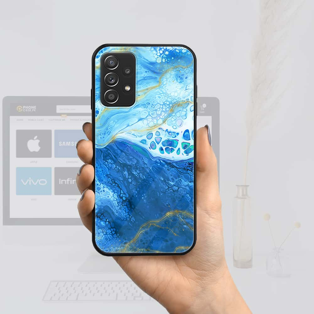 Blue Marble Series  V 2.0  - HQ Ultra Shine Premium Metal Phone Case All Models