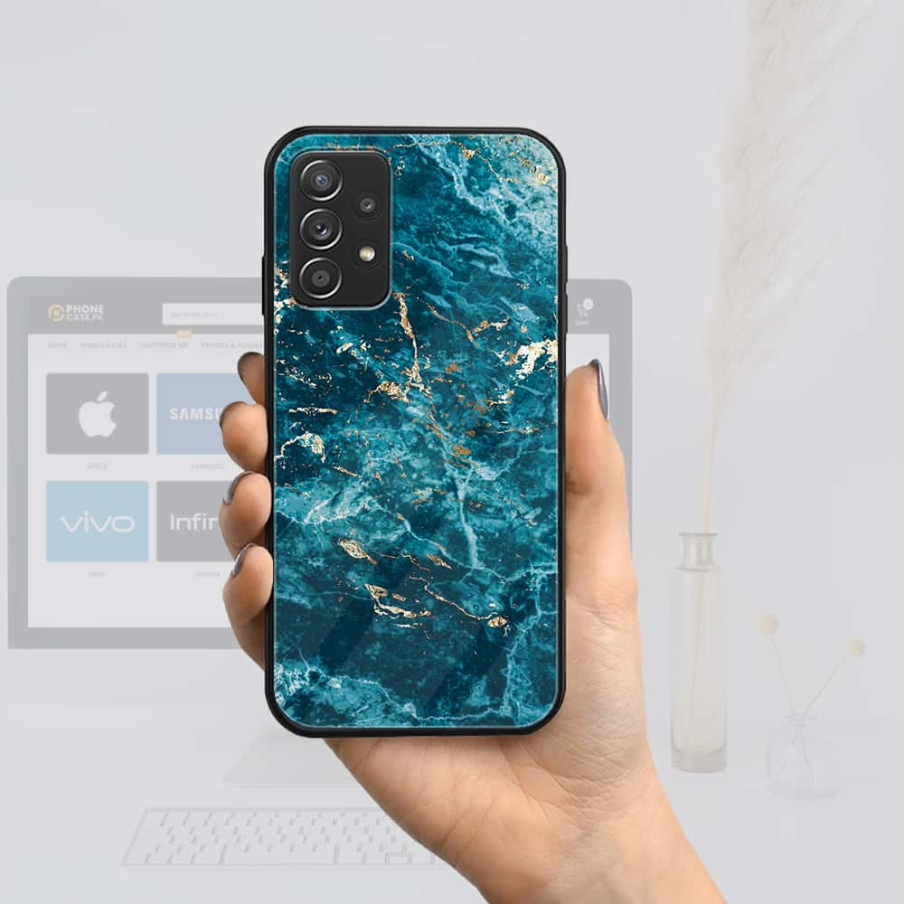 Blue Marble Series  V 2.0  - HQ Ultra Shine Premium Metal Phone Case All Models