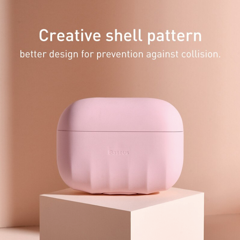 Baseus Soft Silicone Case For Airpods Pro Earphone Case For Air Pods Pro Shockproof Cover