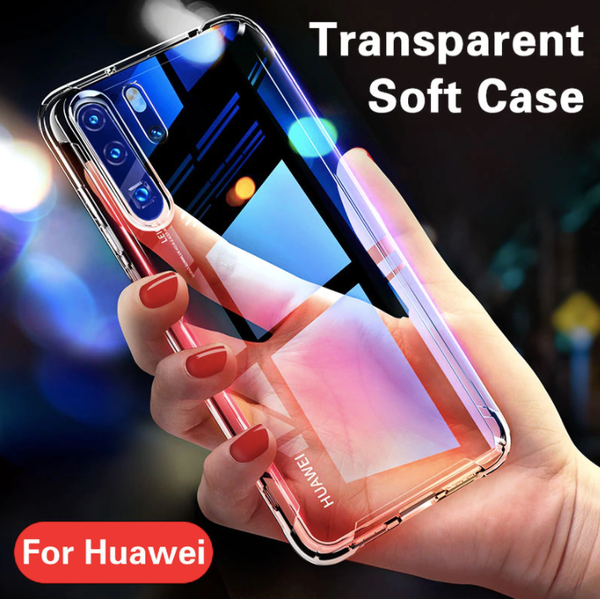 Huawei ANTI CRASH SHOCK PROOF TRANSPARENT CASE