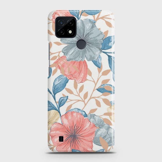 Realme C21 Seamless Flower Customized Case