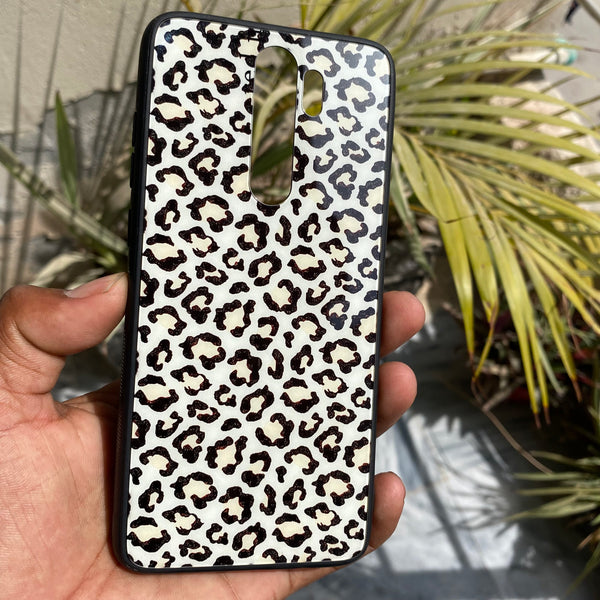 Redmi Note 8 Pro - Cheetah Print - Soft Bumper shock Proof Glass Case CS-21236